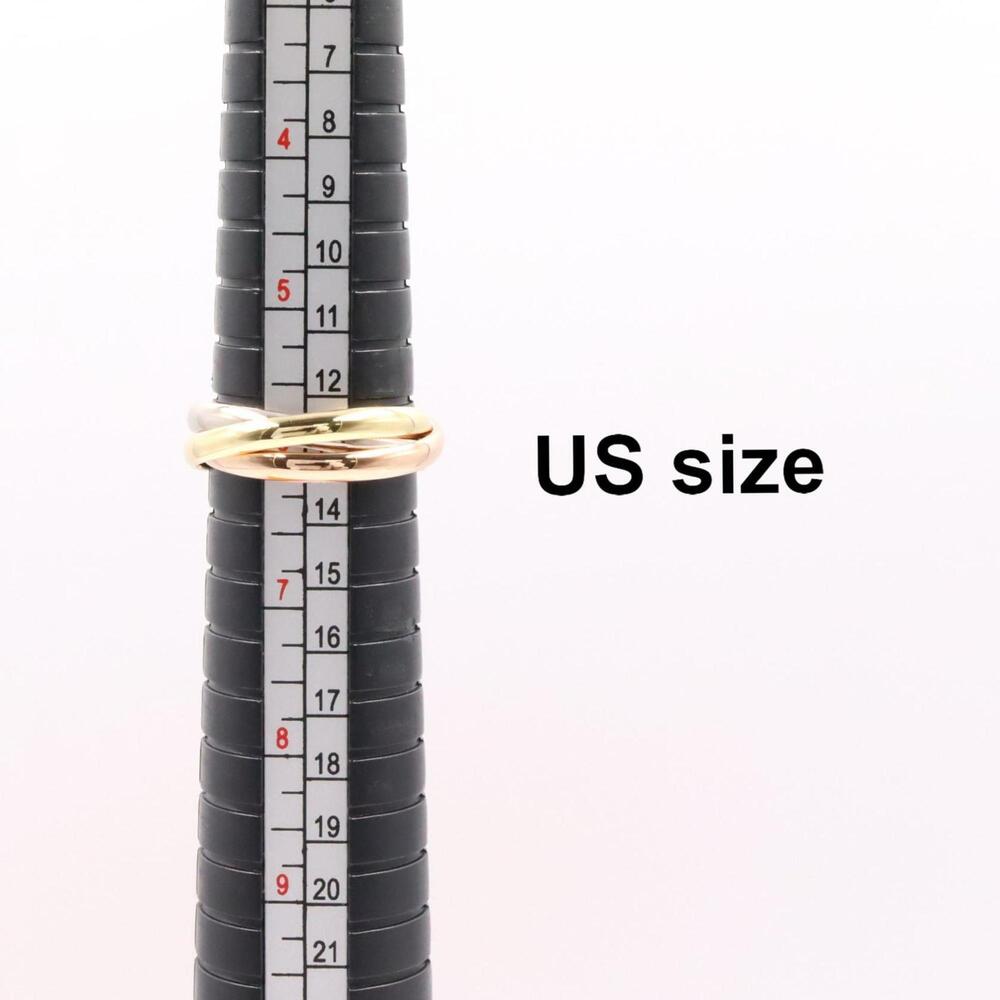 Cartier 18k Gold Trinity Ring - image 5